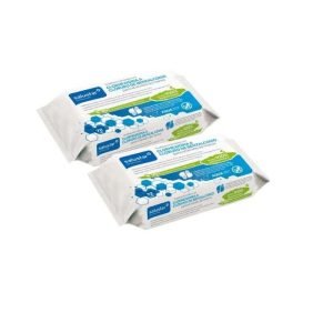SALUSTAR LINGETTES HUMIDES PACK DE 2 - SALUSTAR NATURAL CARE