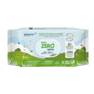 SALUSTAR BABYZERO LINGETTES BEBE 80 UNITES - SALUSTAR NATURAL CARE