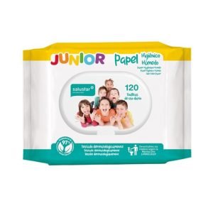 SALUSTAR LINGETTES HYGIENIQUE JUNIOR 120 UNITES - SALUSTAR NATURAL CARE
