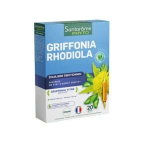 SANTAROME PHYTO GRIFFONIA RHODIOLA 20 AMPOULES 10 ML - SANTAROME BIO