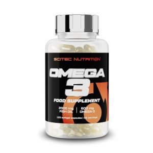 SCITEC NUTRITION OMEGA 3 COMPLEMENT ALIMENTAIRE HUILE DE POISSON 100 GELULES - SCITEC NUTRITION