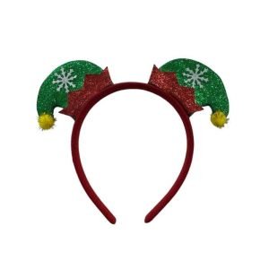 SERRE TETE NOEL CHAPEAU DE LUTIN - UNIVERSPARADISCOUNT