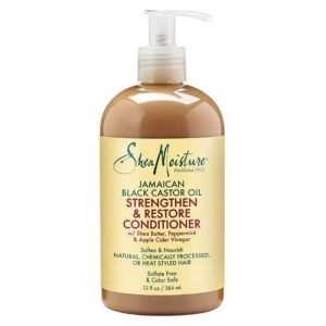 SHEA MOISTURE JAMAICAN BLACK CASTOR OIL STRENGHTEN ET RESTORE CONDITIONER 384 ML - SHEA MOISTURE