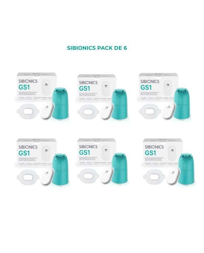 SIBIONICS GS1 GESTIONNAIRE DE DIABETE PACK DE 6 - SIBIONICS