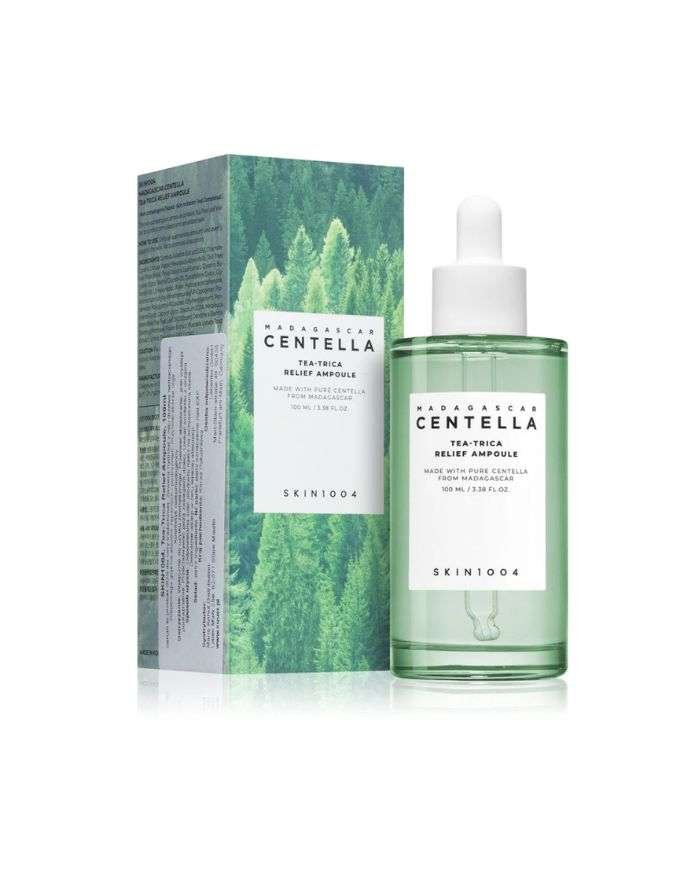 SKIN1004 MADAGASCAR CENTELLA TEA TRICA RELIEF AMPOULE 100ML - SKIN 1004