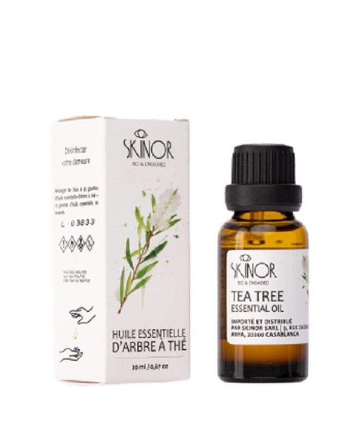 SKINOR HUILE ESSENTIELLE D’ARBRE A THE 20 ML - SKINOR