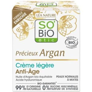 SO BIO CREME LEGERE ANTI AGE PEAU NORMALE A MIXTE 50 ML - SO BiO