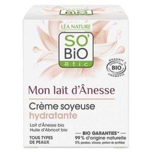 SO BIO CREME SOYEUSE HYDRATANTE MON LAIT D ANESSE - SO BiO