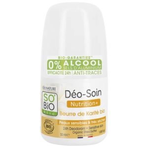 SO BIO DEO SOIN NUTRITION BEURRE DE KARITE BIO 50ML - SO BiO