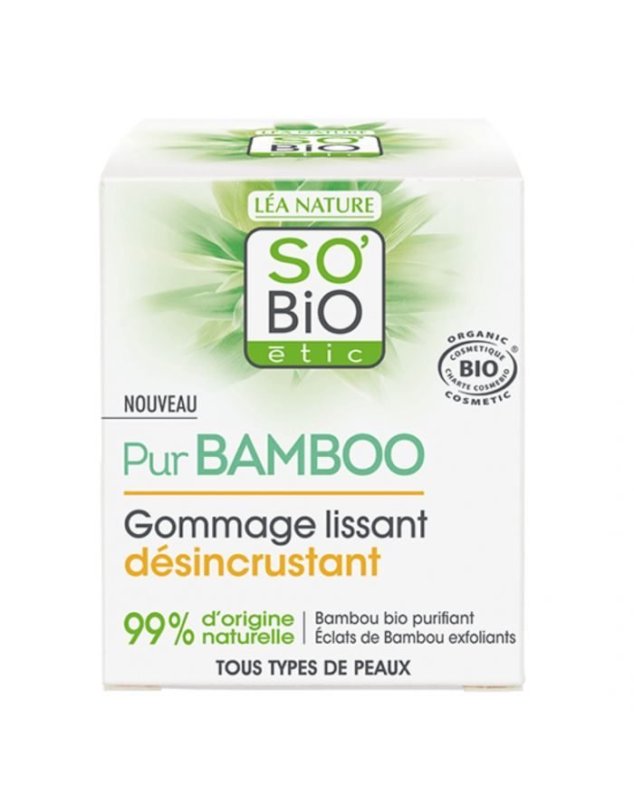 SO BIO PUR BAMBOO GOMMAGE LISSANT DESINCRUSTANT - SO BiO