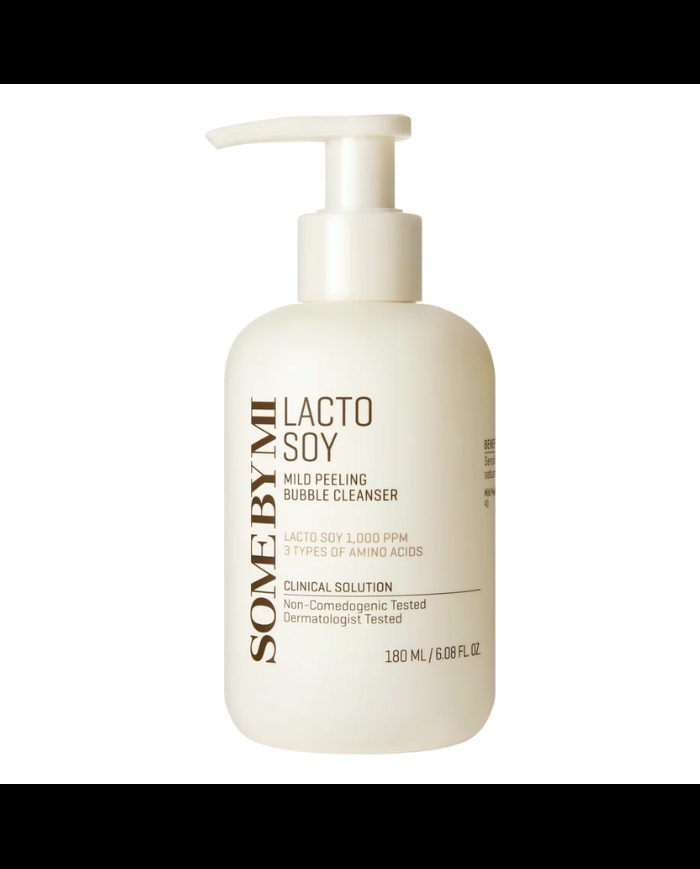 SOMEBYMI LACTOSOY MILD PEELING BUBBLE CLEANSER 180 ML - SOMEBYMI