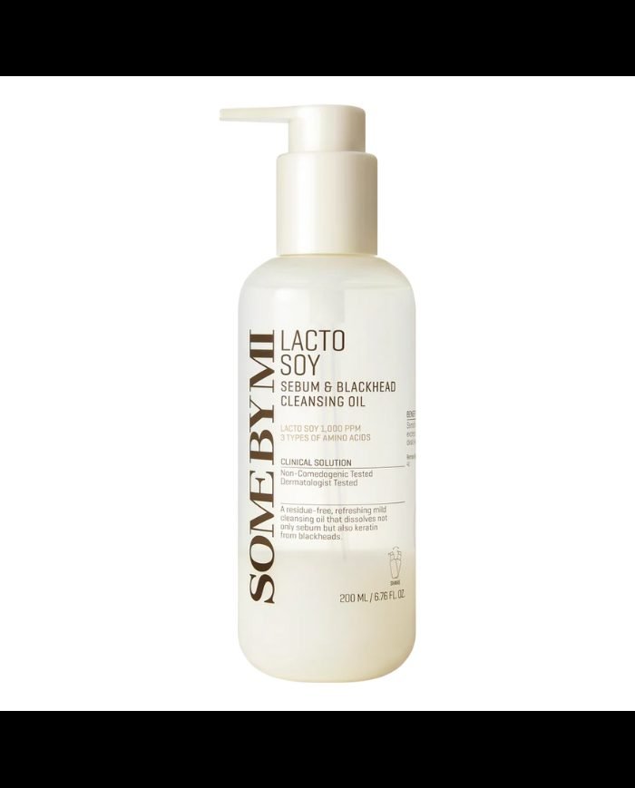 SOMEBYMI LACTOSOY SEBUM AND BLACKHEAD CLEANSING OIL 200 ML - SOMEBYMI