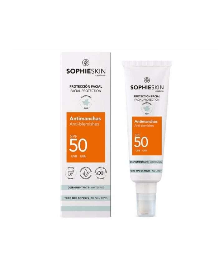 SOPHIESKIN ECRAN SOLAIRE ECLAIRCISSANT ANTI IMPERFECTION SPF 50 50 ML - SOPHIESKIN