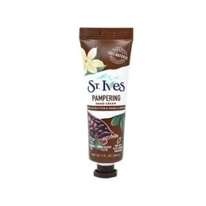 ST IVES CREME MAINS PAMPERING BEURRE DE CACAO ET GOUSSE DE VANILLE 30ML - ST IVES