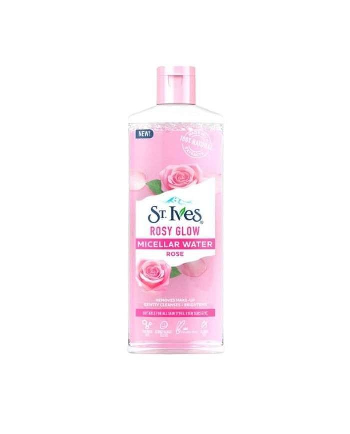 ST IVES ROSY GLOW EAU MICELLAIRE ROSE 400ML - ST IVES