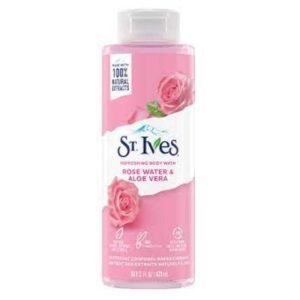 ST IVES GEL DOUCHE A L&rsquo;ALOE VERA ET L&rsquo;EAU DE ROSE 473 ML - ST IVES