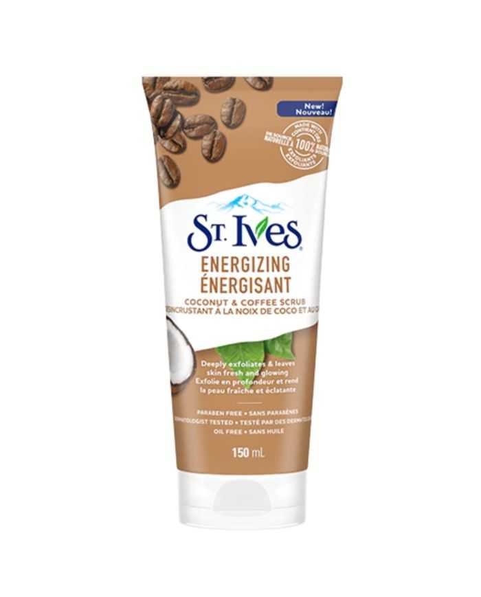 ST IVES GOMMAGE ENERGISANT CAFE ET COCO 150 ML - ST IVES