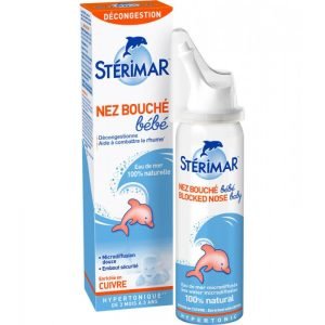 STERIMAR NEZ BOUCHE HYPERTONIQUE BEBE 50 ML - STERIMAR