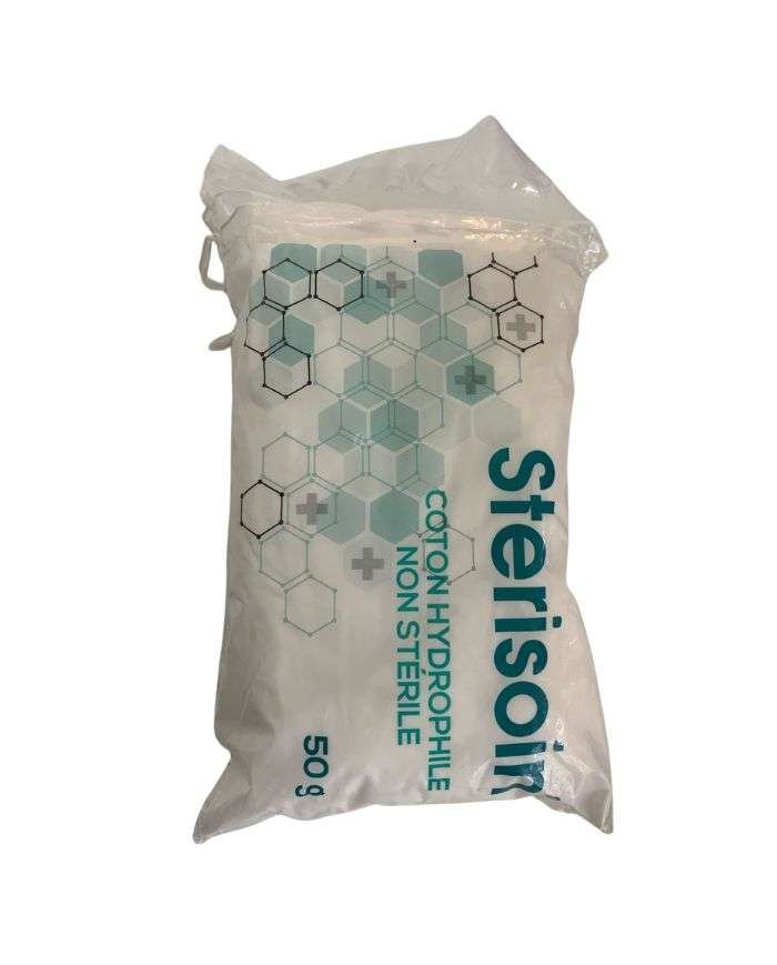 STERISOIN COTON HYDROPHILE NON STERILE 100 G - STERISOIN