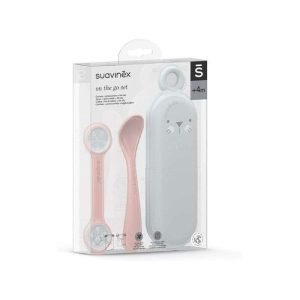 SUAVINEX ON THE GO CUTLERY SET +4M - SUAVINEX