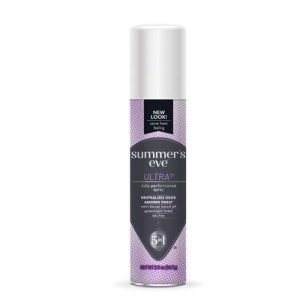 SUMMERS EVE sheer ultra freshening spray - SUMMERS EVE