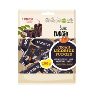 SUPER FUDGIO FONDANT A LA REGLISSE 100 G BIO - SUPER FUDGIO