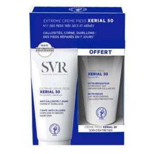 SVR OFFRE XERIAL 50 CREME PIEDS 50ML+XERIAL30 CREME PIEDS 50 ML OFFERT - SVR