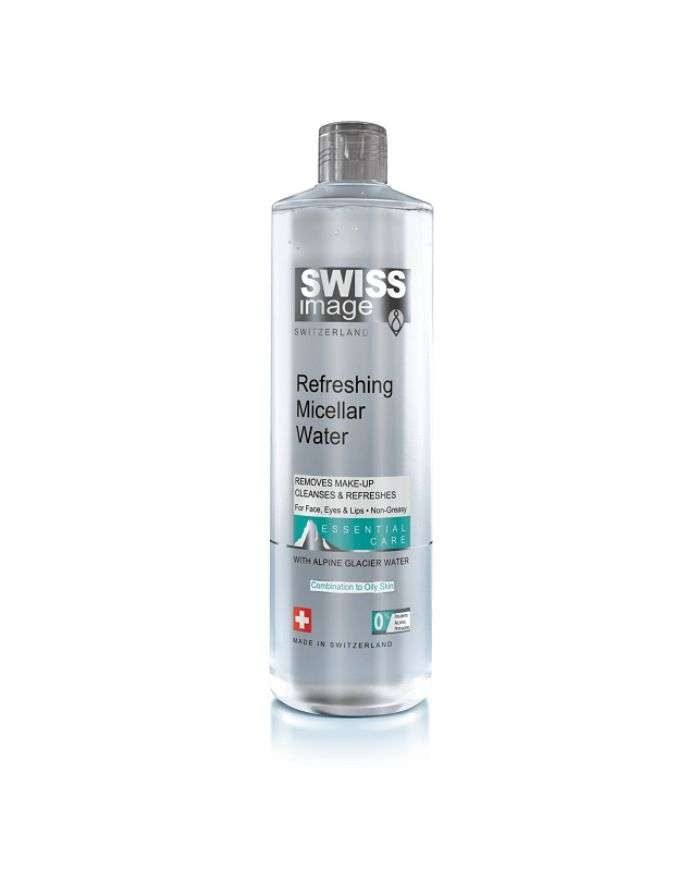 SWISS IMAGE EAU MICELLAIRE RAFRAICHISSANTE 400 ML - SWISS IMAGE
