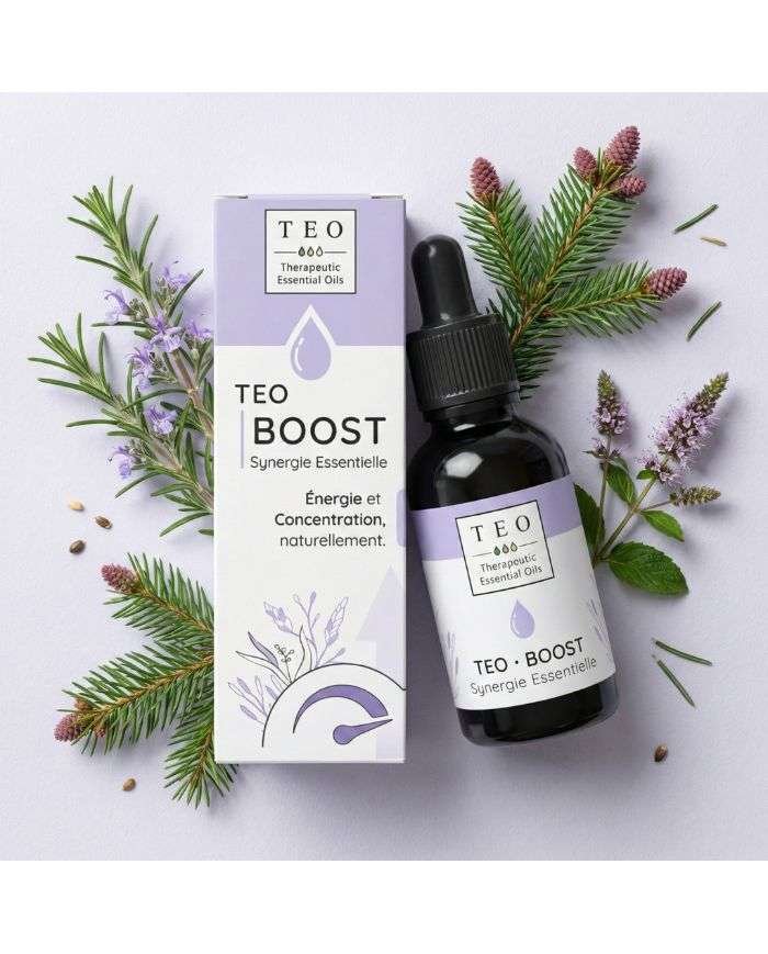 TEO-BOOST® – FATIGUE CONCENTRATION – SYNERGIE ESSENTIELLE – 10ML - TEO