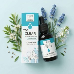 TEO-CLEAR® – BOUTONS D’ACNÉ – SYNERGIE ESSENTIELLE – 10ML - TEO