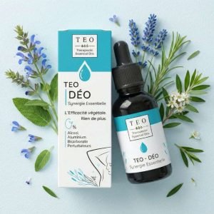 TEO-DÉO® – DÉODORANT 0% ALCOOL-ALUMINIUM – SYNERGIE ESSENTIELLE – 15ML - TEO