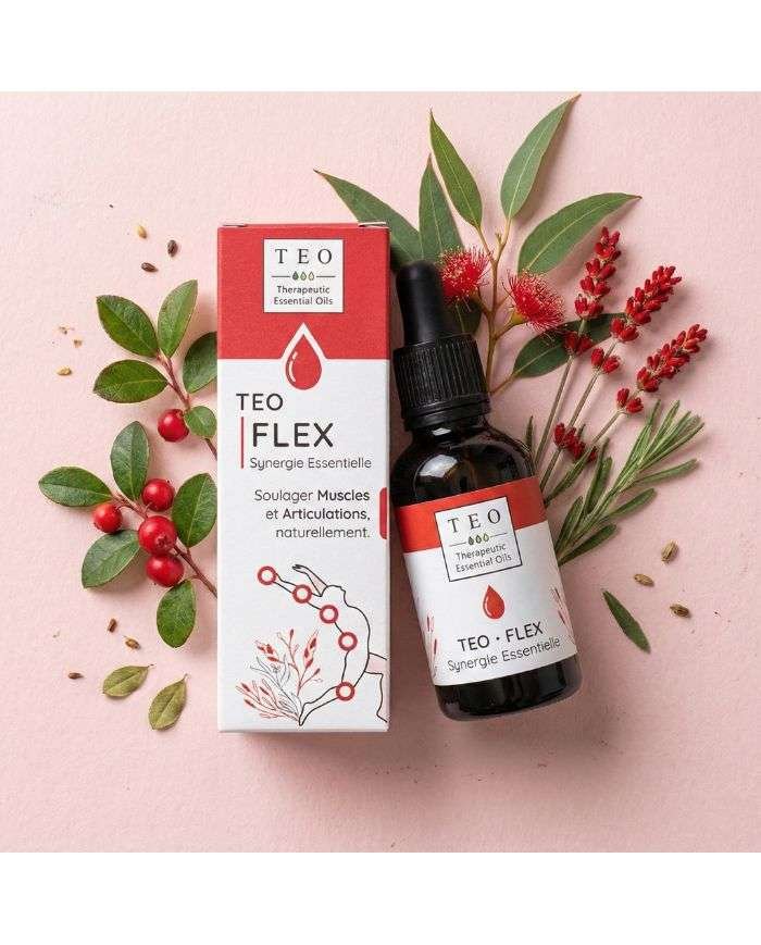 TEO-FLEX® – MUSCLES ET ARTICULATIONS – SYNERGIE ESSENTIELLE – 10ML - TEO