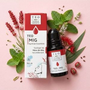 TEO-MIG® – ROLL-ON MIGRAINE – SYNERGIE ESSENTIELLE – 10ML - TEO