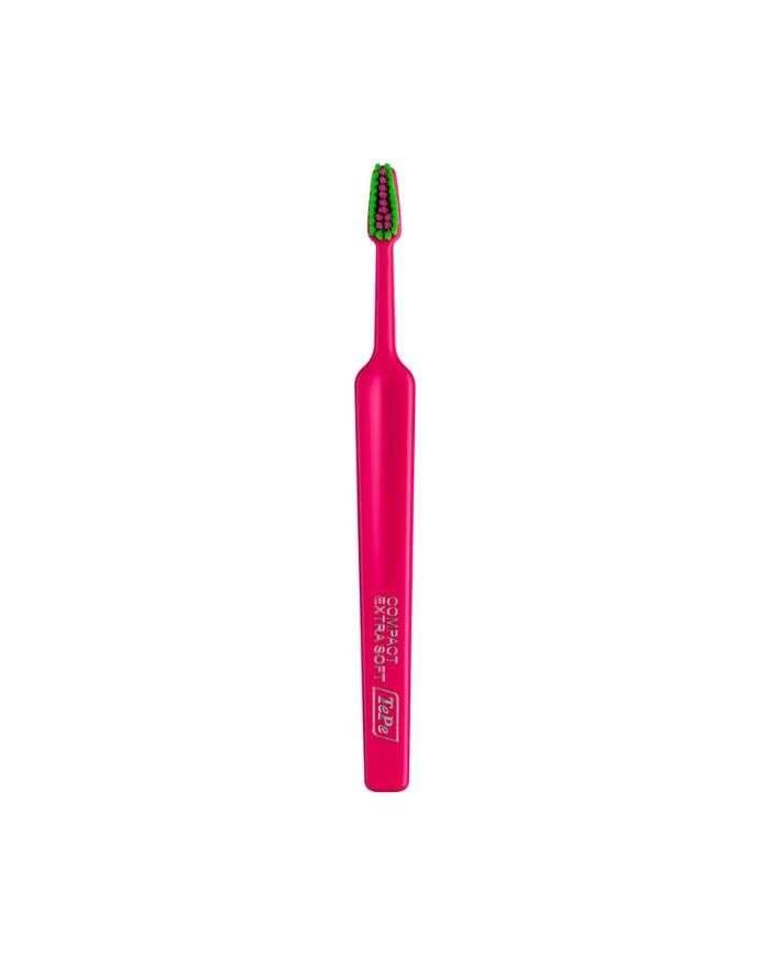 TEPE BROSSE A DENTS COLOUR COMPACT EXTRA SOFT ROSE FUSHIA - TEPE