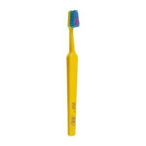TEPE BROSSE A DENTS COLOUR SOUPLE JAUNE - TEPE