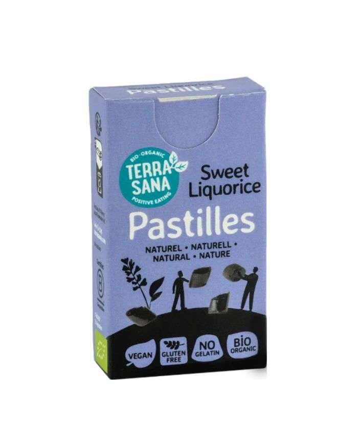TERRASANA PASTILLES DE REGLISSE DOUCE NATURE 25G - TERRASANA