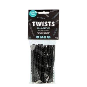 TERRASANA TWIST REGLISSE SALE BIOLOGIQUE 100 G - TERRASANA