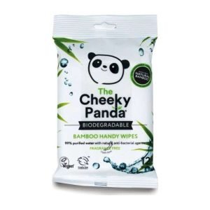THE CHEEKY PANDA BAMBOO LINGETTES MAINS 12 UNITES - THE CHEEKY PANDA