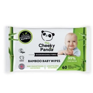 THE CHEEKY PANDA LINGETTES BEBE 60 UNITES - THE CHEEKY PANDA