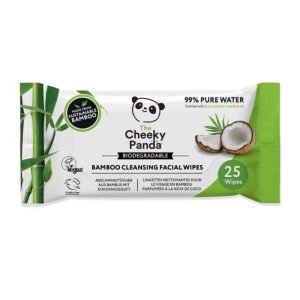 THE CHEEKY PANDA LINGETTES NETTOYANTES VISAGE COCO 25 UNITES - THE CHEEKY PANDA