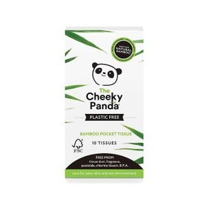 THE CHEEKY PANDA MOUCHOIRS EN BAMBOU 10 TISSUES - THE CHEEKY PANDA