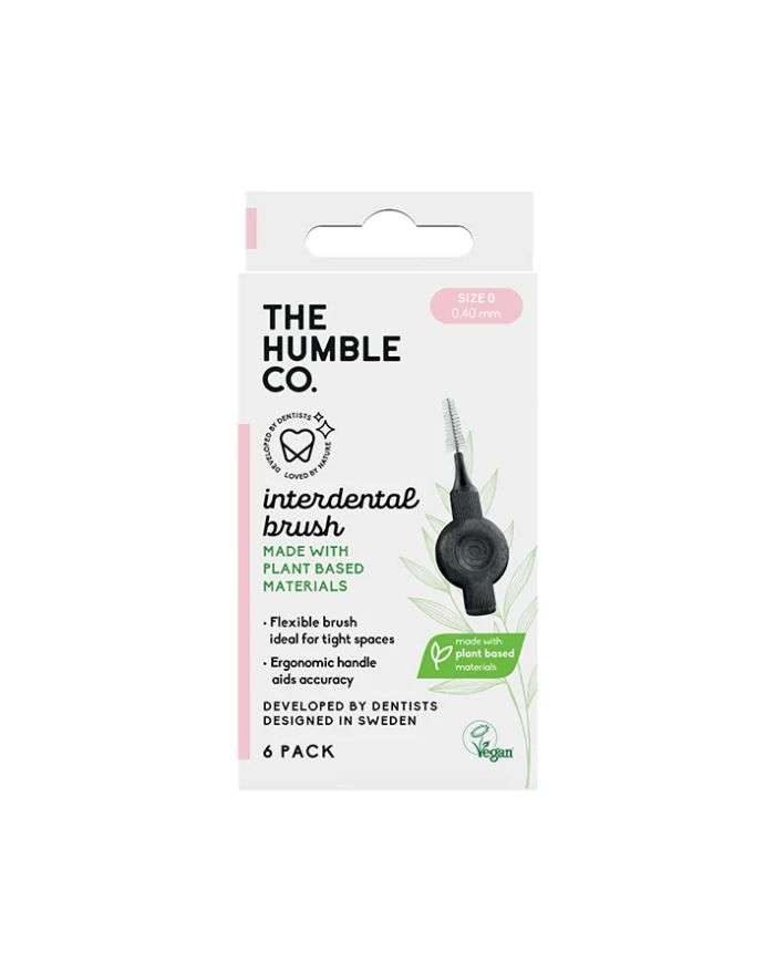 THE HUMBLE CO BROSSE INTER DENTAIRE PLANT BASED TAILLE 0 PACK DE 6 - THE HUMBLE CO