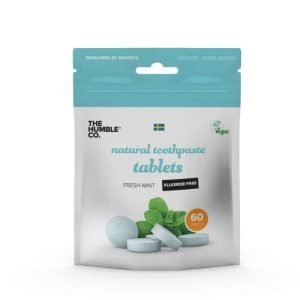 THE HUMBLE CO DENTIFRICE TABLETTES SANS FLUOR 60 UNITES - THE HUMBLE CO