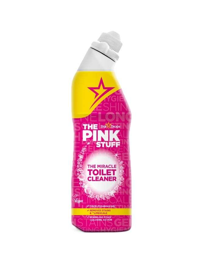 THE PINK STUFF GEL NETTOYANT MIRACLE POUR TOILETTES 750 ML - THE PINK STUFF