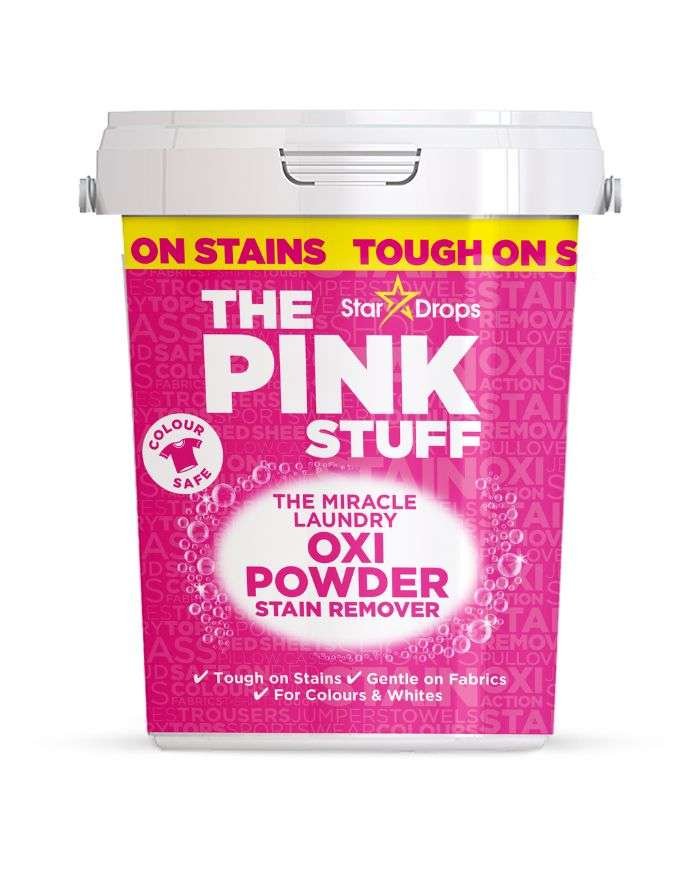 THE PINK STUFF POUDRE OXI MIRACLE POUR LINGE COULEURS 1KG - THE PINK STUFF