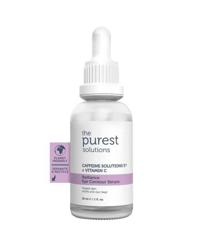 THE PUREST SOLUTIONS CAFFEINE 5% VITAMINE C RADIANCE CONTOUR YEUX 30 ML - THE PUREST SOLUTIONS