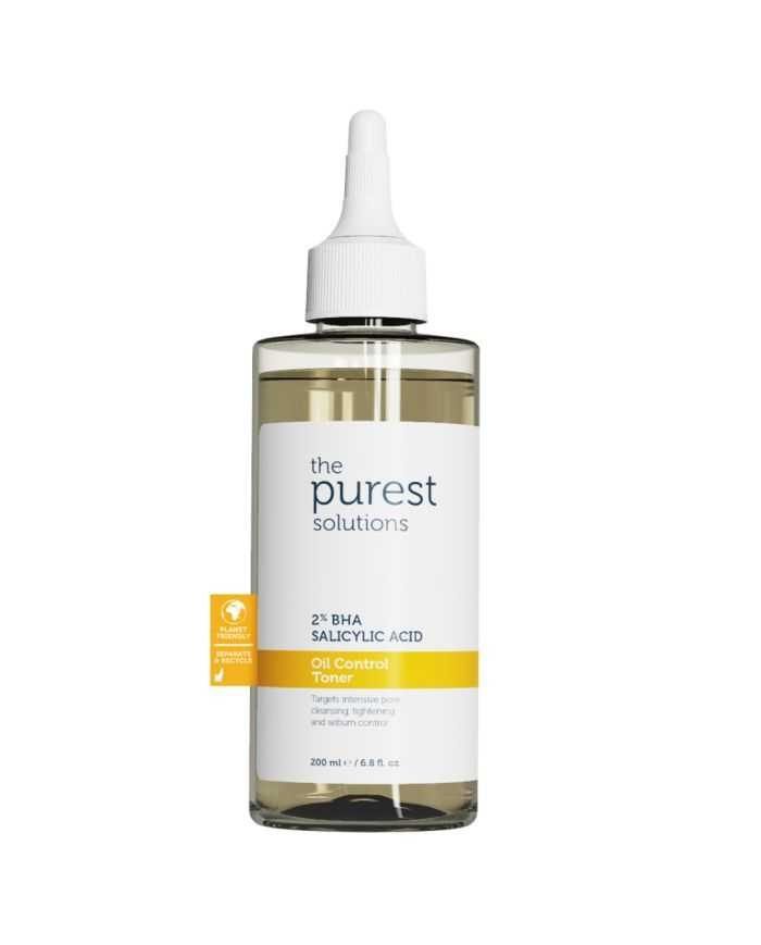 THE PUREST SOLUTIONS OIL CONTROL TONER 2% BHA SALICYLIC ACID - THE PUREST SOLUTIONS