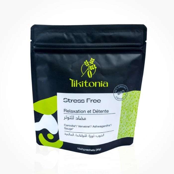 TIKITONIA STRESS FREE RELAXATION ET DETENTE 15*2 G SACHETS - TIKITONIA