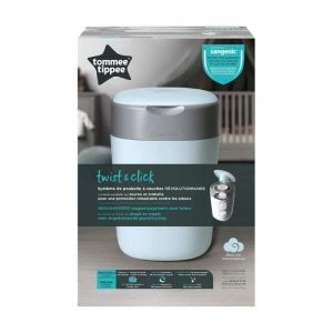 TOMMEE TIPPEE TWIST AND CLICK POUBELLE A COUCHES ANTI ODEUR - TOMMEE TIPPEE