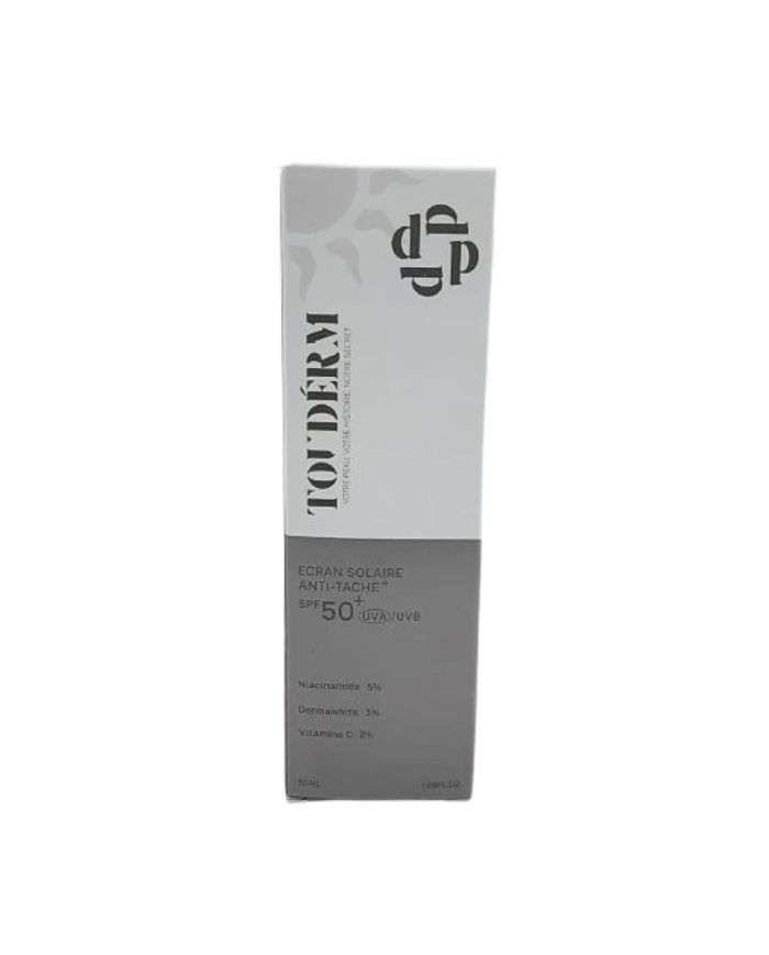 TOUDERM ECRAN SOLAIRE SPF 50+ ANTI TACHES 50 ML - TOUDERM